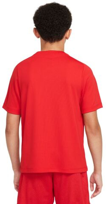 Футболка для мальчика теннисная Nike Kids Multi Dri-Fit Top - красный