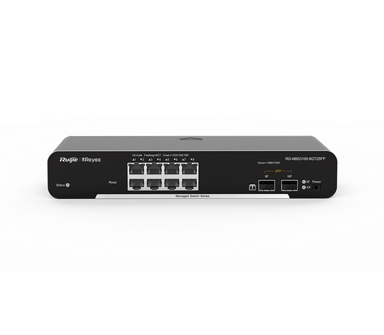 Гигабитный облачный управляемый коммутатор RG-NBS3100-8GT2SFP серии RG-NBS3100 L2