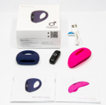 Подарочный набор Magic Motion: клиторальный стимулятор CANDY и эрекционное виброкольцо DANTE (Цвет: разноцветный)