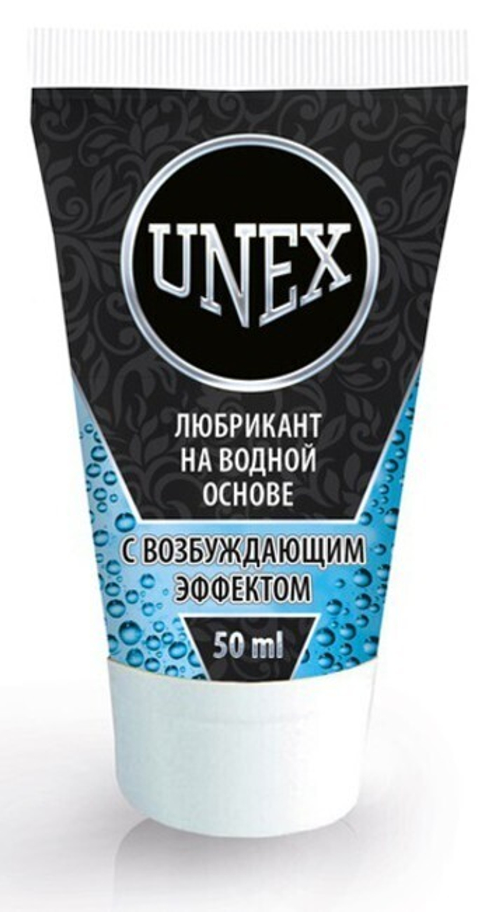 Возбуждающий лубрикант Unex на водной основе , 50 мл (Цвет: прозрачный)