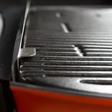 Портативный газовый гриль O-Grill 900MT bicolor black-silver + адаптер А