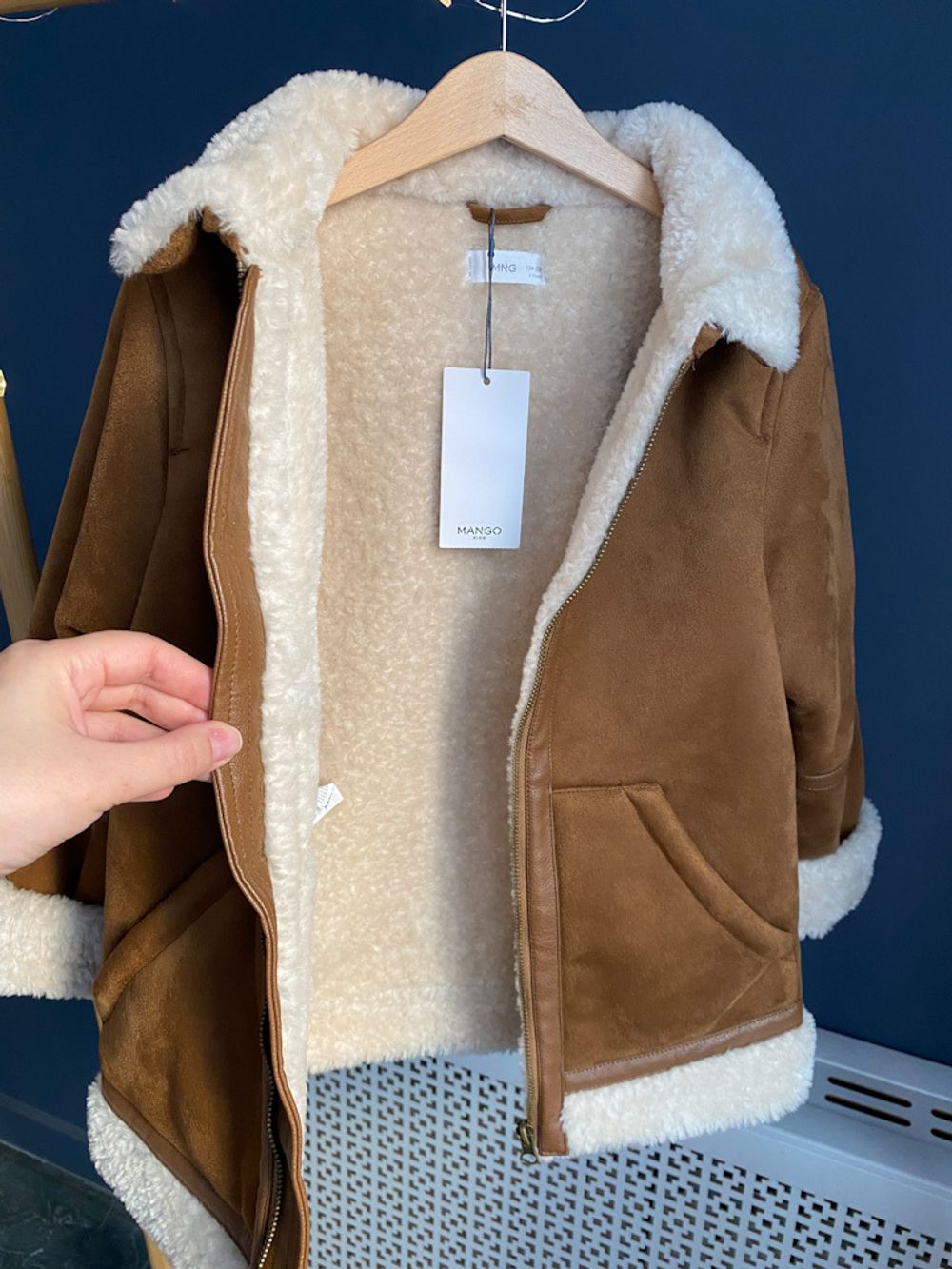 Новая дубленка Mango, 134