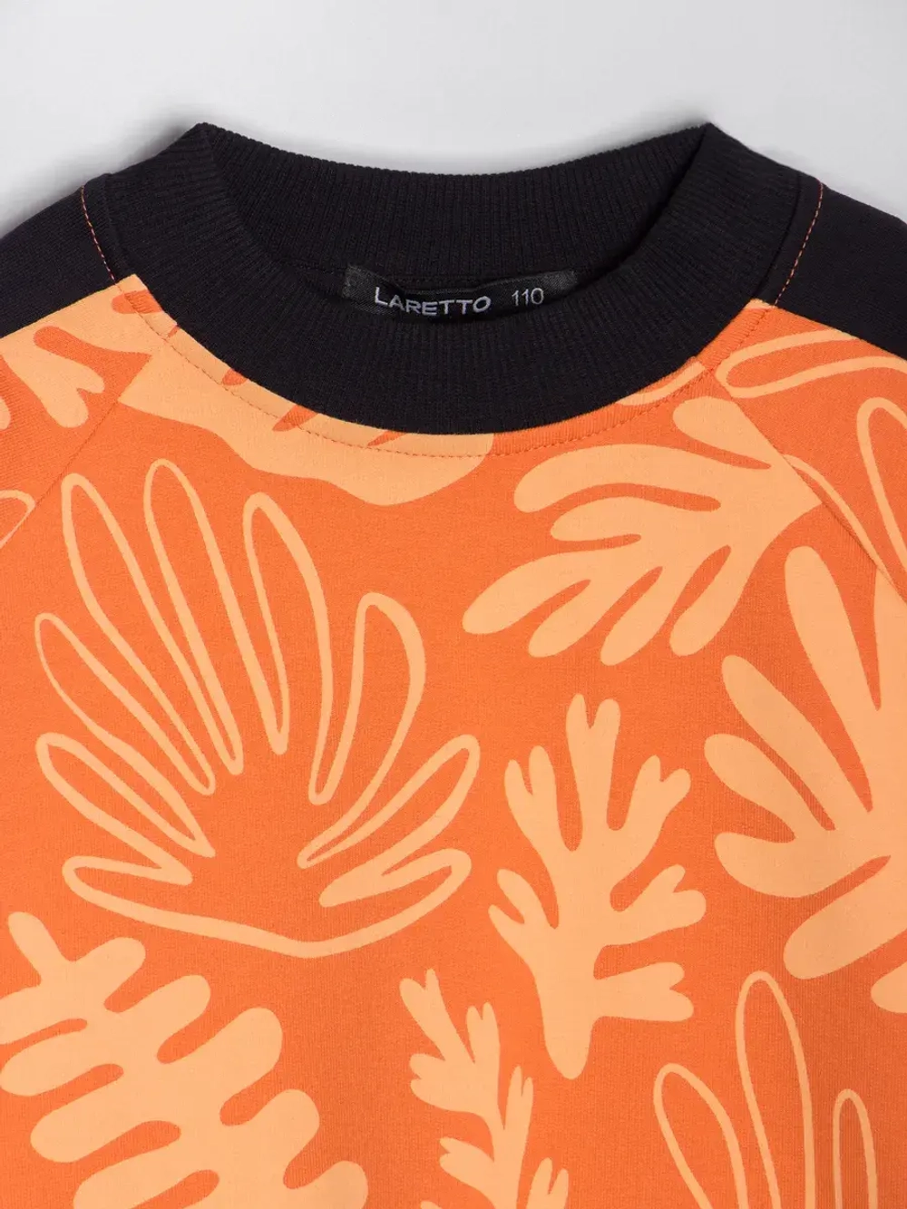 Костюм для девочки на осень, оранжевый