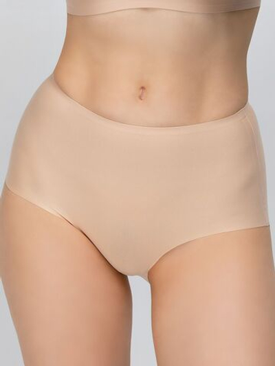 Бесшовные трусики (Размер: M) (Цвет: бежевый)