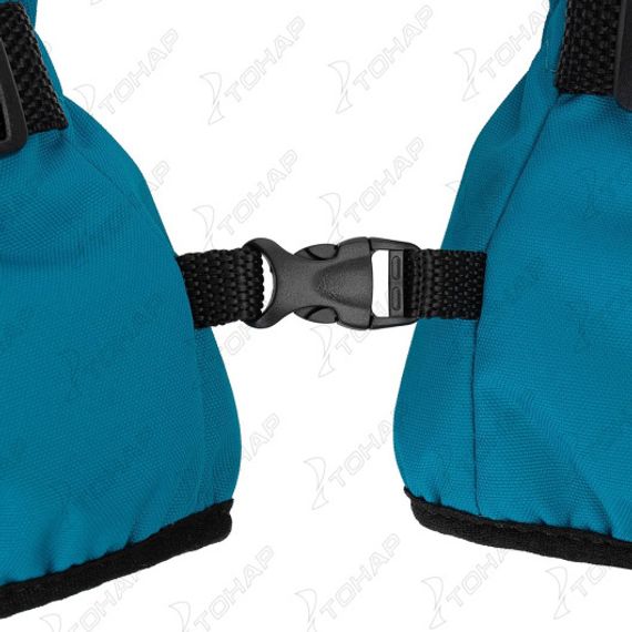 Варежки женские ZABAVA, ATLANTIC/BLACK Helios