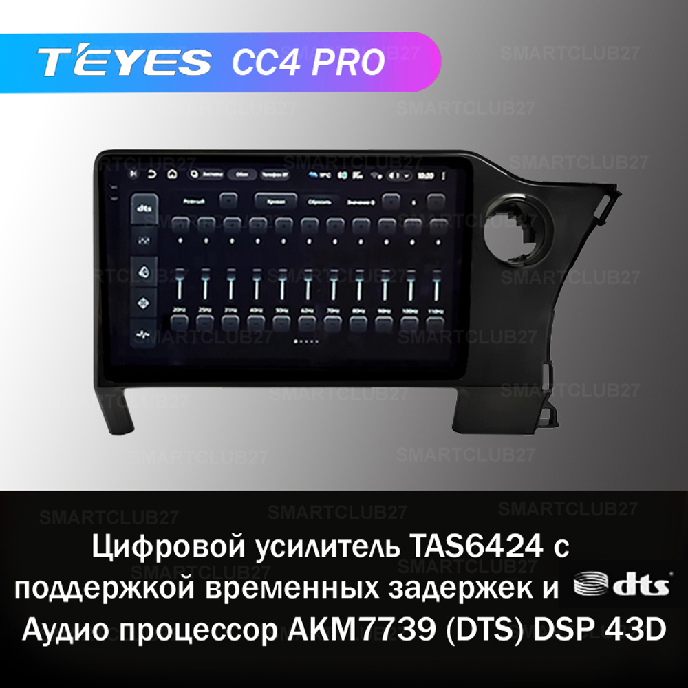 Teyes CC4 Pro 10,2" для Toyota Noah 2022+ (прав)