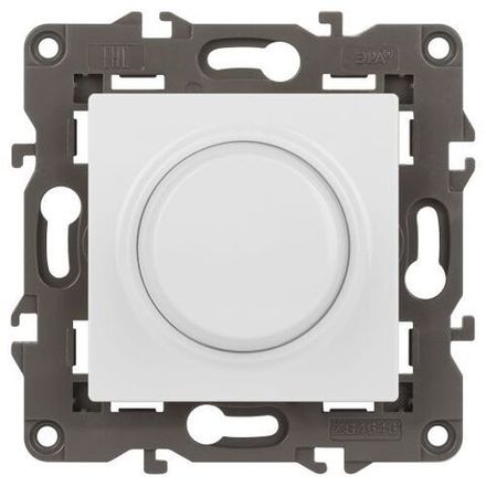 Светорегулятор поворотно-нажимной 400ВА 230В 14-4101-01 Elegance бел. ЭРА Б0034339