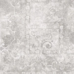 Керамогранит Alma Ceramica GFU6060BTP17R Beton Pro 60x60 серый глазурованный матовый / противоскользящий / карвинг под бетон / с орнаментом