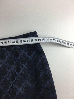 Юбка прямая темно-синяя 42 размер