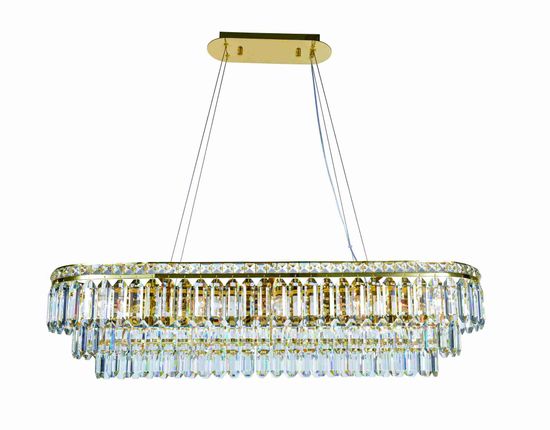 2796E/10A GOLD+CLEAR (1) Люстра NW