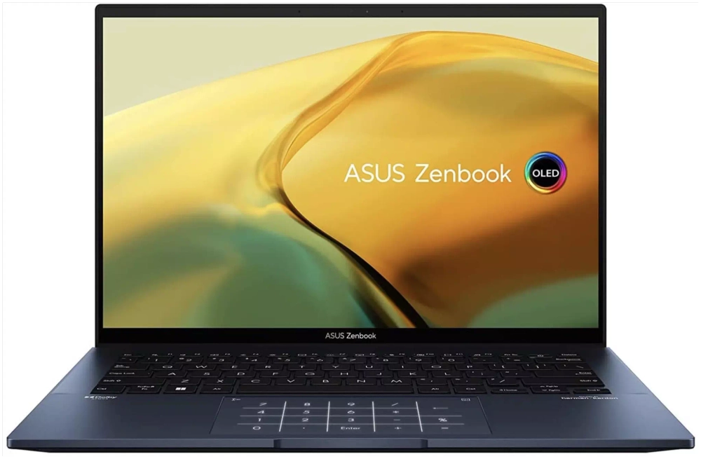 Ноутбук Asus Zenbook 14 OLED UX3402ZA-KM023W Ponder Blue Core i7-1260P/16G/512G SSD/14" 2.8K (2880x1800) OLED/WiFi/BT/Win11