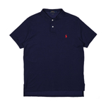 Классическое поло Ralph Lauren темно-синего цвета, L
