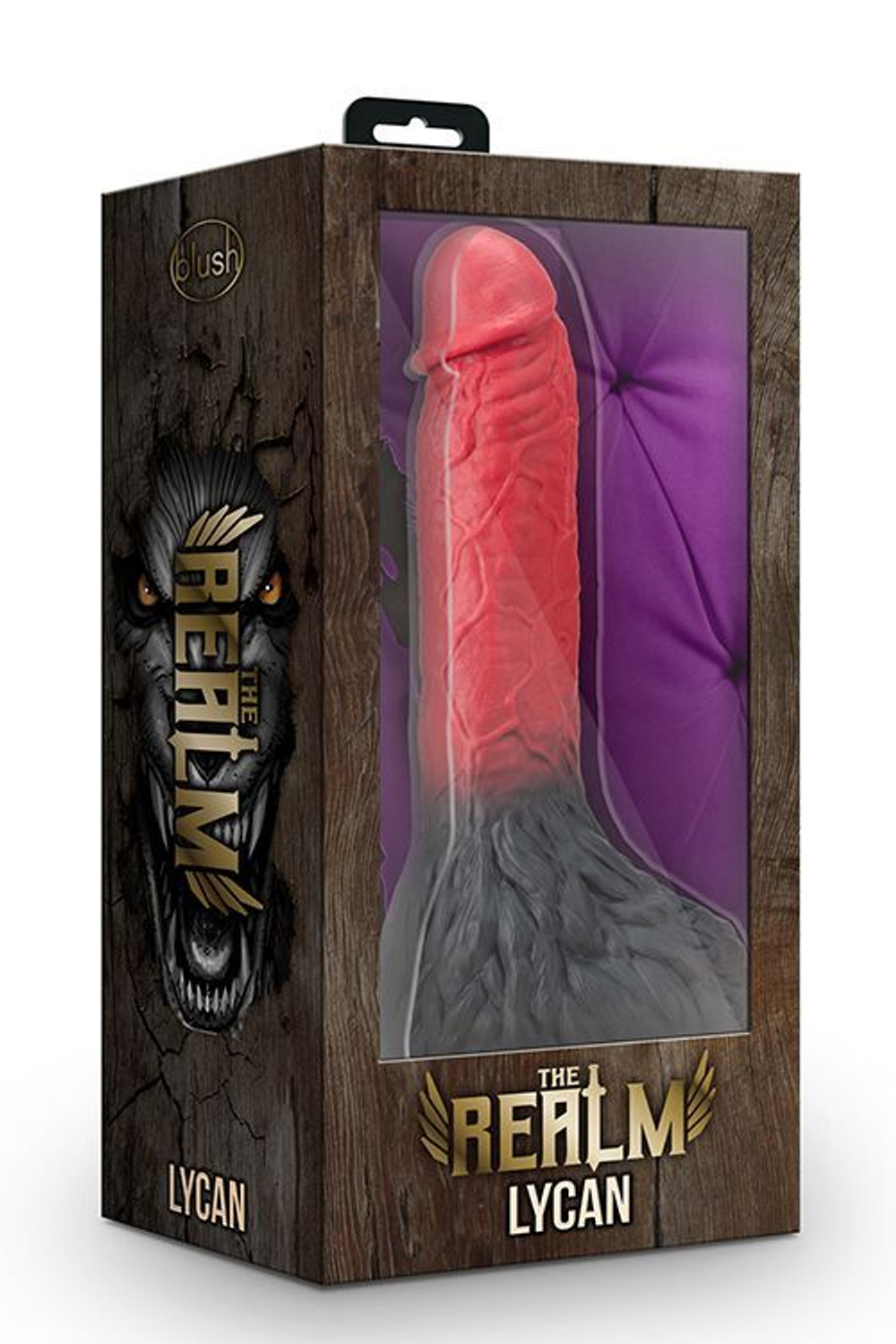 Реалистичный фаллоимитатор Lycan Lock On Werewolf Dildo - 26,7 см.