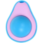 Игрушка для кошек мячик «Счастливый хвост!», цвет фиолетовый/синий, 6*4,6см