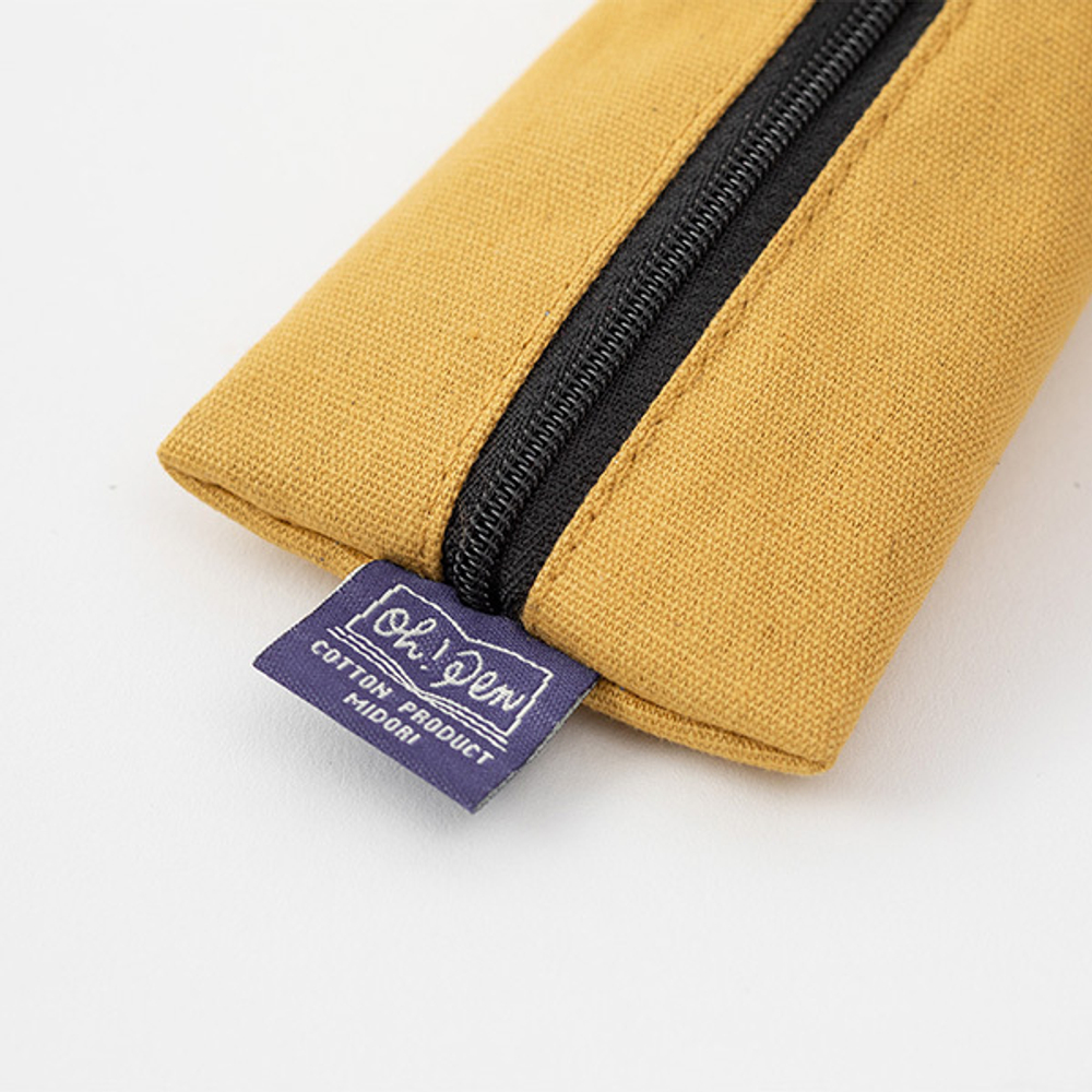 Пенал Midori Pencase S (Canvas Yellow)