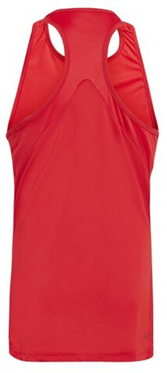 Футболка для девочки теннисная Adidas Club Tank Top - красный