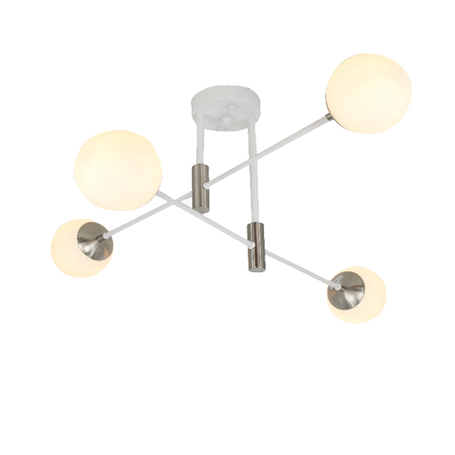 Потолочная люстра Mirastyle SL-41986/4 WT+Satin