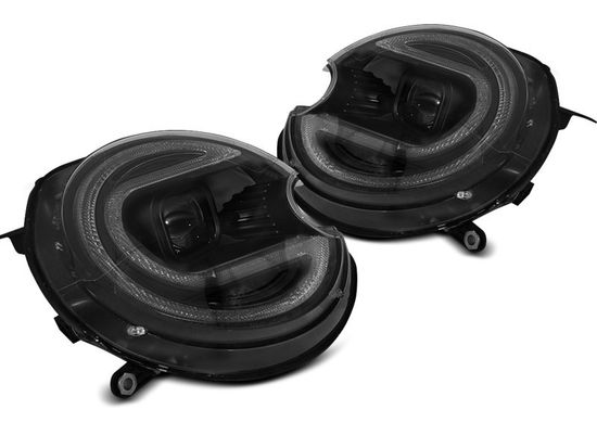 Фары передние BLACK LED HID для BMW MINI (COOPER) 06-14