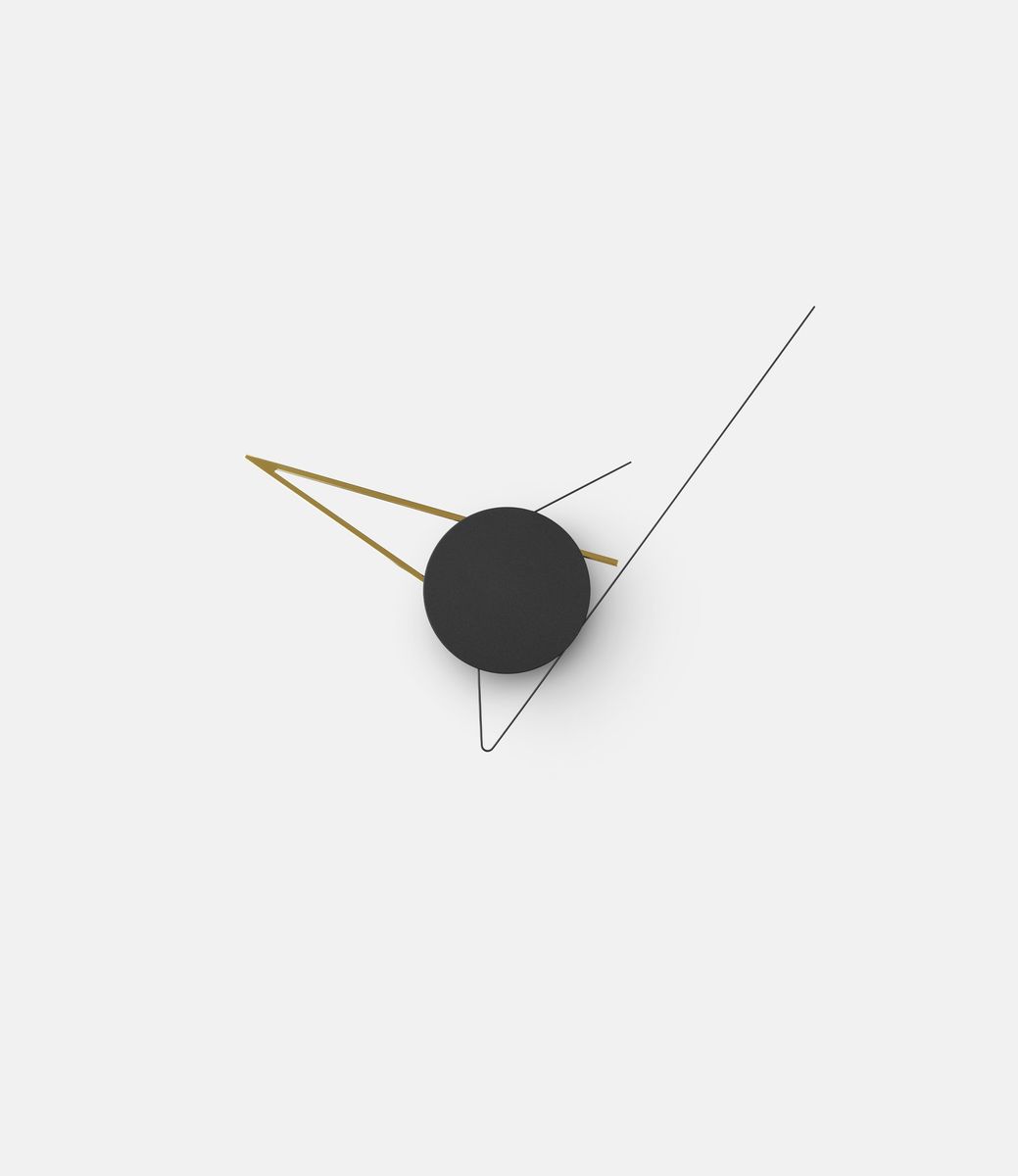 Beyond Object Silo Gold — настенные часы