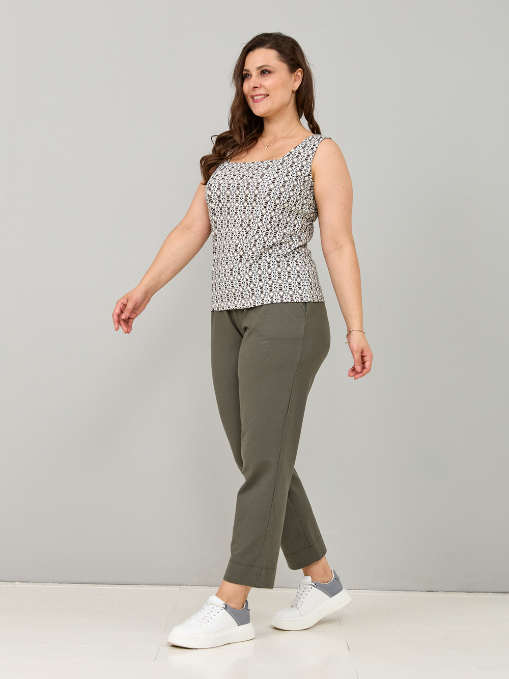 Майка М-040/орнамент-геометрия