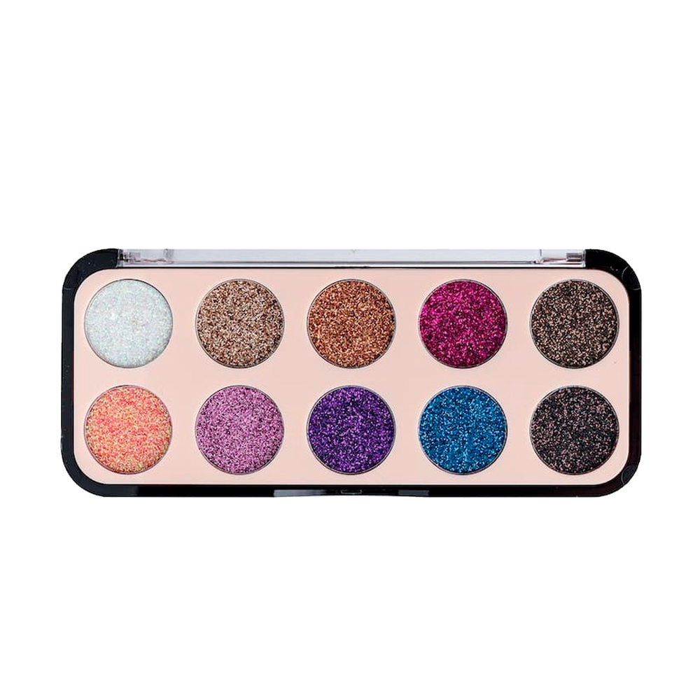 Глиттер для век DoDo Girl Starry Palette тон 03, 10 цветов