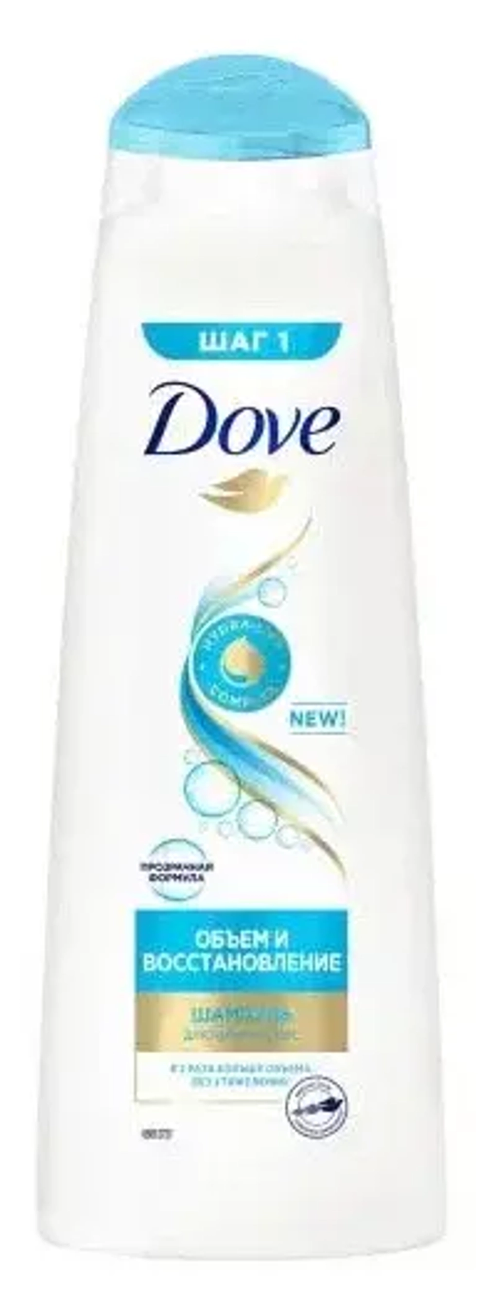 DOVE Шампунь д/волос ВОССТАНОВЛЕНИЕ И ОБЪЁМ, 250 мл