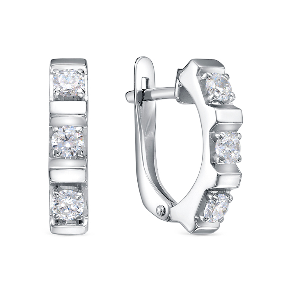 Серьги из серебра 925 пробы