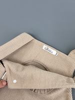 Сарафан из вельвета, цвет бежевый/молочный