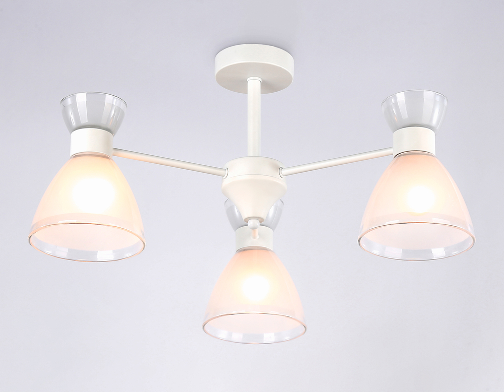 Светильник подвесной TR3177/3 WH белый E27/3 max 40W D570*280