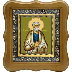 Олимп (Олимпан) апостол от 70-ти. Икона на холсте.
