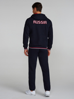 Спортивный костюм мужской RUSSIA 12M-RR-1410 темно-синий