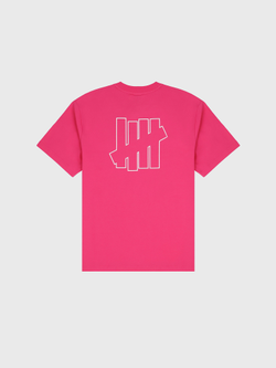 Футболка Undefeated Logo Pink