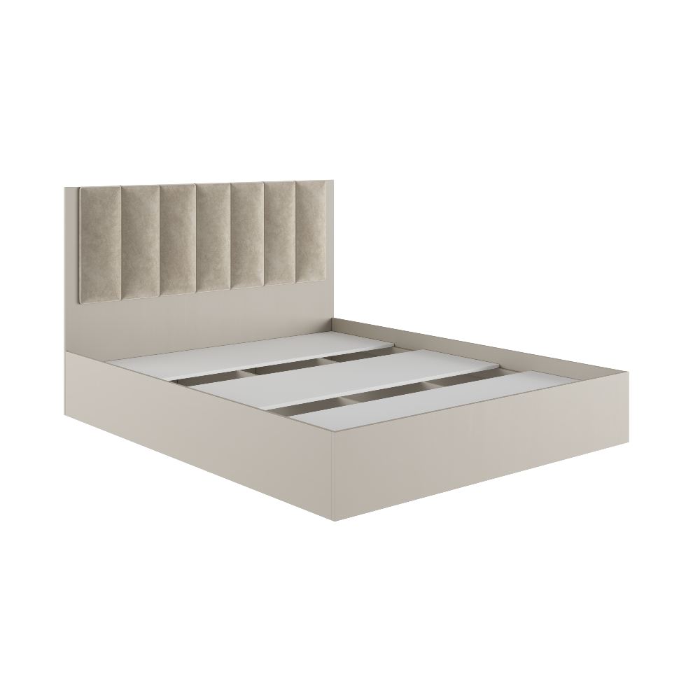 Спальный гарнитур Ева кашемир современный стильный кровать 160×200