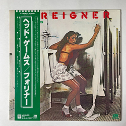 Винтажная виниловая пластинка LP Foreigner Head Games (Japan 1979) (Obi) Blinded By Science