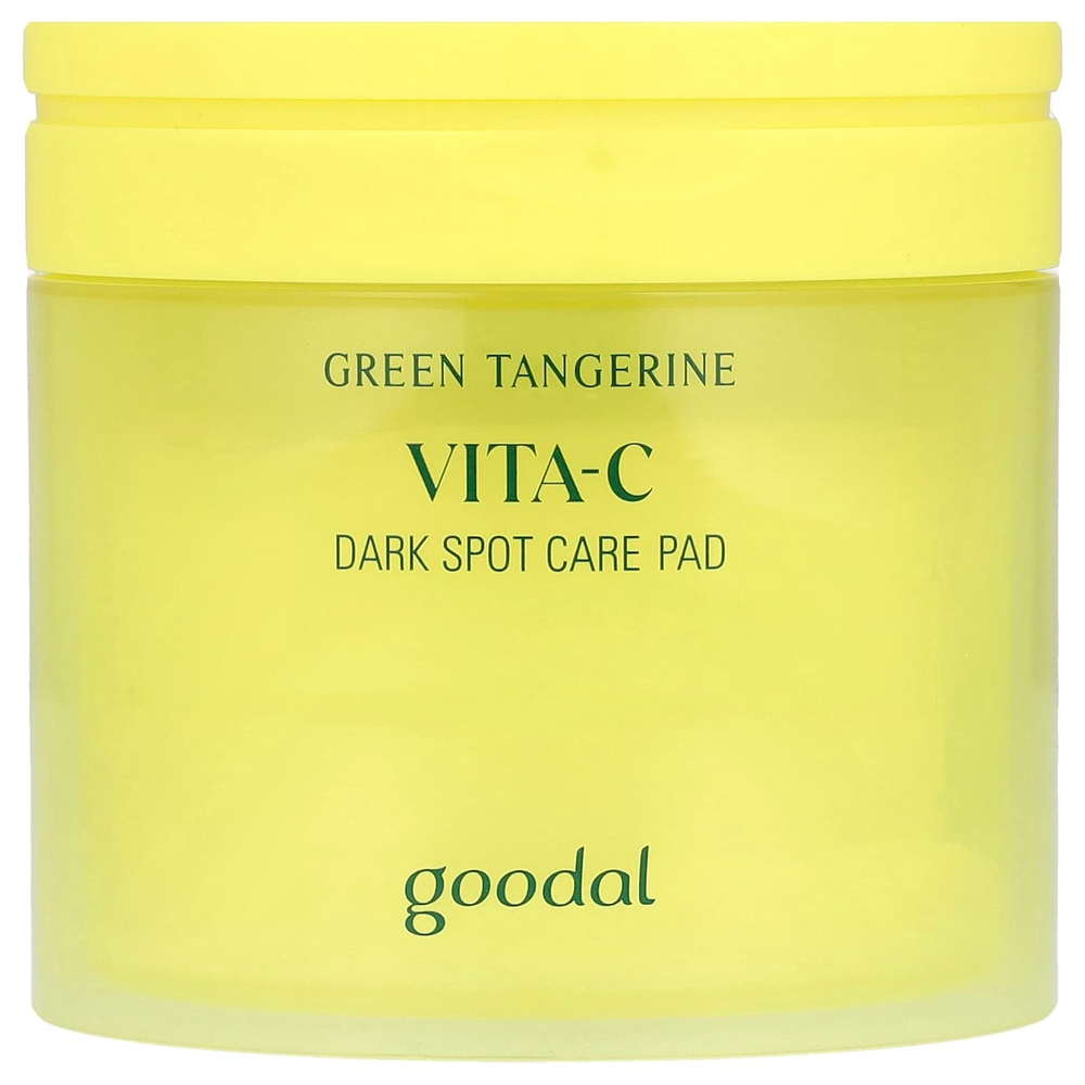 Goodal, Green Tangerine Vita-C - салфетки для ухода за темными пятнами, 70 шт.