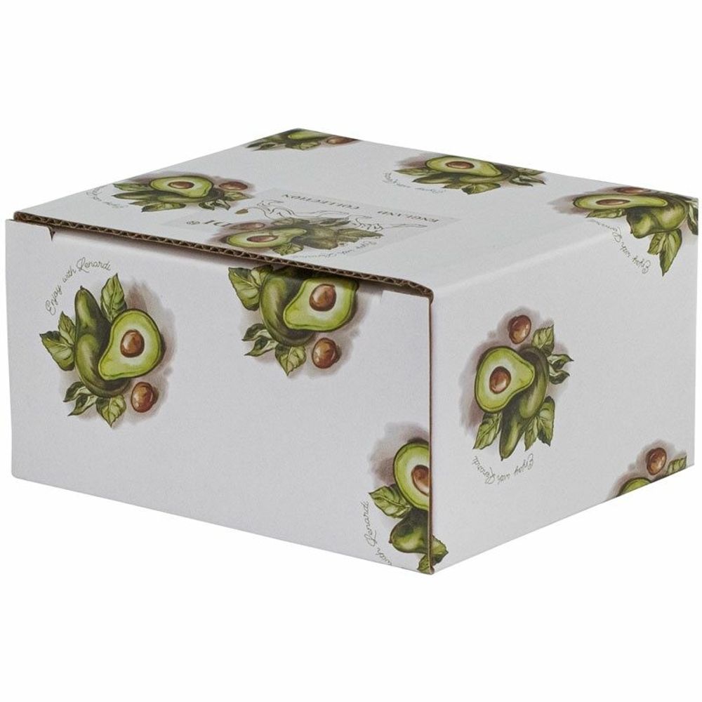 Lenardi 109-081 Набор солонок АВОКАДО в под.уп.(х72)Фарфор