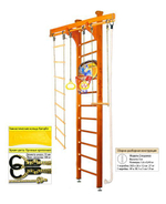 Шведская стенка Kampfer Wooden Ladder Ceiling Basketball Shield Стандарт с матом