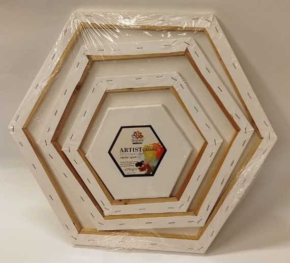 Kətan molbert altıkünc dəst