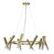 Подвесная люстра Indigo Sigaro 13006/10P Gold V000232