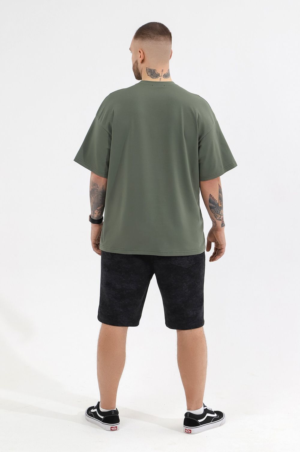 Фуфайка (футболка) мужская Леон-4 Виотекс ХАКИ