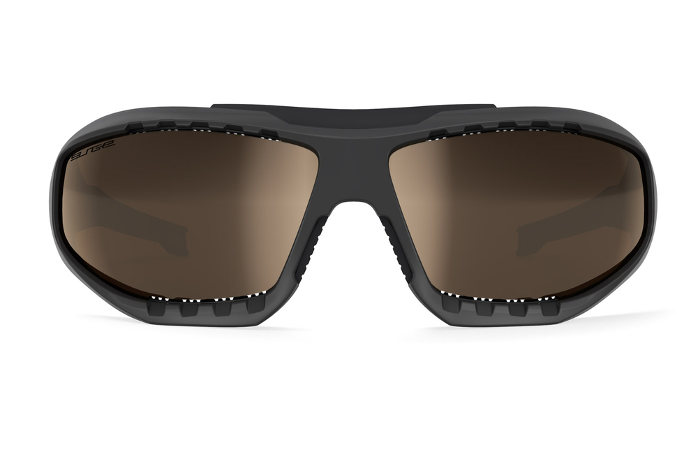 Спортивные очки LiP Surge Aero / Matt Black - Black / PC Polarized / Levante Series Chroma Brown