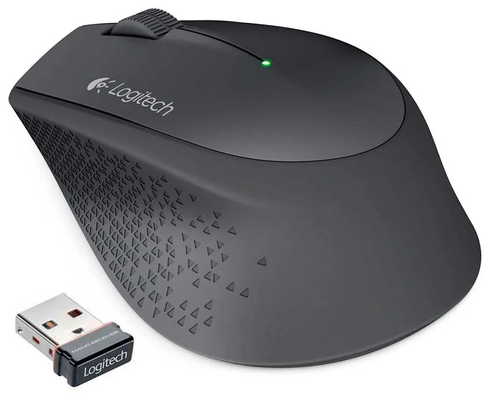 Беспроводная компактная мышь Logitech M280, черный