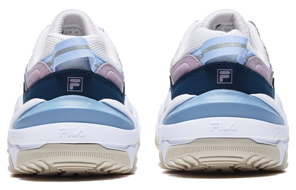 FILA Fila Predator 2 Retro Sports Casual Shoes Women's Rain Mist Gray Cashmere Blue