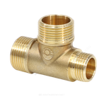 Тройник латунь переходной Ду 15х20х20 (1/2"х3/4"х3/4") НР/НР/НР VALFEX VF.131.L.034