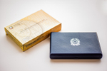 Italy 2005 Proof Coin Set "Federico Fellini" with 5 EUR Silver Coin "Republic"