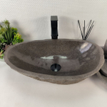 Раковина из речного камня RS-64884 50*37*16 0857