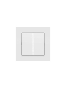 Выключатель 2-кл. СП Accent 6-104-01М 10А IP20 250В AL/CU бел. матов. Intro Б0063456