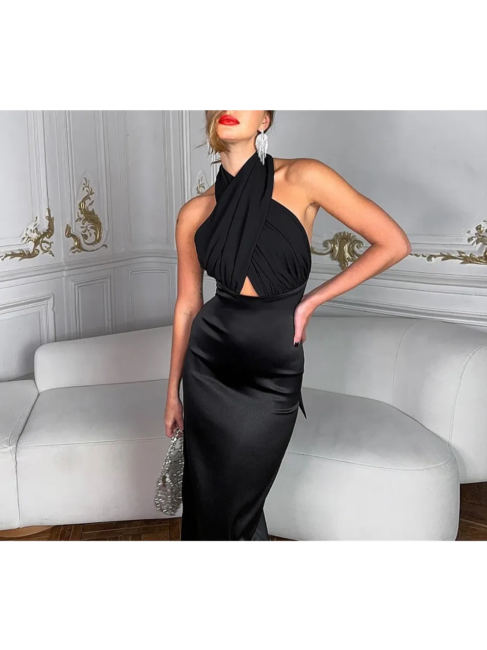 Платье вечернее длинное