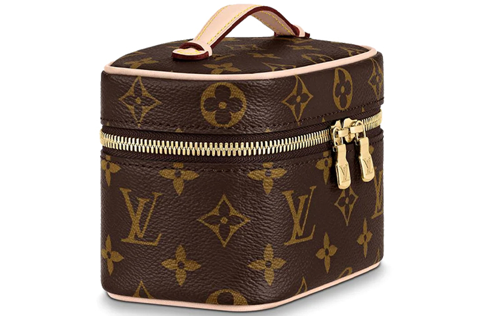 LOUIS VUITTON Nice Monogram Nano Brown