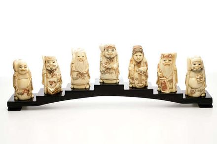 Набор нэцкэ 7 Богов Счастья